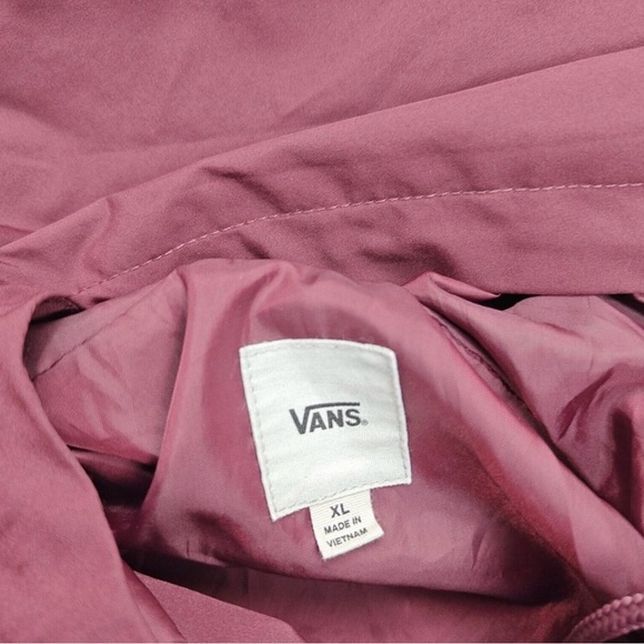 VANS XL WINDBREAKER💦 Dark Brick Red - Picture 4 of 8
